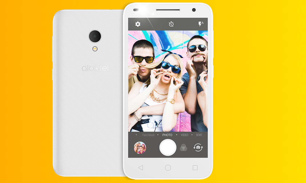 Alcatel U5 kamera tylna 5 Mpix